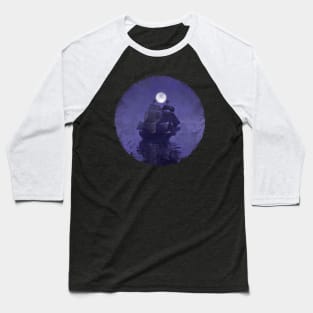 Frigate at night Baseball T-Shirt